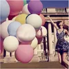 1PCS 36 Inchs Wedding Decoration Helium Giant Ballons Birthday Party Decor Inflatable Air Ball 7 Colors Big Large Latex Balloons