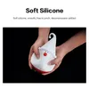 BRELONG new strange led night light creative Santa Christmas snowman silicone pat light usb charging 1 pc