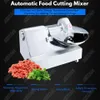 HLQ8 Aço inoxidável Comercial Cutting Mixer Cutter Machine para recheio de carne vegetal