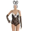 1Set Sex Lace Bunny Rabbit Asiforms Langerie Lingerie Sexy Sexy Bunny Costumes Cosplay Sexy Intelder Ex Products 297r