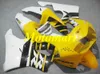 Kit de Carenagem da motocicleta para HONDA CBR900RR 919 98 99 CBR 900RR 1998 1999 ABS Branco amarelo Carimbos + presentes HC06