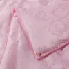 Couverture en soie de mûrier, couette pour hiver et été, king queen, taille double, blanc et rose, travail manuel, duvet277G