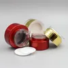 20 30 ml g rode glazen druppelaar flessen luxe lege flesfles etherische olie parfumcontainers met pipet 1oz cosmetica container potten