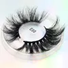 Großhandelspreis 3D -Nerz Wimpern mit privatem Logo 25mmCustom -Paket Wispy Long Wimpern Squre -Koffer