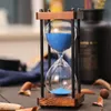 Andere Uhren Zubehör 15 Minuten Sanduhr Sanduhr für Küche Schule Moderne Holz Sanduhr Sanduhr Timer Home Decoratio