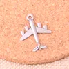 75 Stück Charms Flugzeug Flugzeug 27*21mm Antikherstellung Anhänger passend, Vintage Tibetsilber, DIY handgefertigter Schmuck