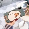 Чехол для мобильного телефона Creative Cute Duck Phone Shell Пара Мультфильм Чехол для мобильного телефона 7plus Soft Shell X / 6s Set Xs MAX