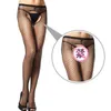 Tweezijdige netkousen opengewerkte netkous dames sexy netpanty - gratis