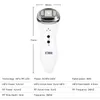 Ultrassonic bipolar LED RF RF Radio Frequency Face Levantando a pele Massager Massager Mini Hifu Anti Wrinkle Pele apertando a máquina