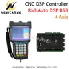 Richauto DSP B58 USB CNC Controller B58S B58E 4 Axis Control System Manual för CNC Steg Servo Machine Newcarve