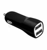 Dual USB Ports 2.1A Car Charger Chargers Power Adapter för iPhone X 11 12 13 14 15 Pro Max Samsung S20 S23 S24 Android -telefon MP3 MP4 GPS -hörlurar