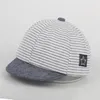 Baby Hüte Für Jungen Neugeborenen Sommer Baumwolle Casual Gestreiften Weiche Traufe Baseball Infant Zubehör Junge Beret1174720