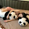 Chaud gros animal panda en peluche ours chiffon poupée étreindre ours oreiller pour fille noël nouvel an cadeau 43 pouces 110 cm DY50770