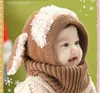 Niedlicher Winter-Kinder-Lätzchen-Welpenschal, superweiche Baby-Ohrenschützer aus Wolle für Babys, Jungen und Mädchen, Onepiece-Schal, Mützen, Neugeborene, Fotografie, C786