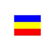 روستوف-منطقة العلم الدولة 90x150cm 3x5ft البوليستر العلم الطائر معلق أعلام داخلي في الهواء الطلق استخدام دولة الألمانية