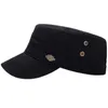 Berretto da baseball Flat Top Uomo Donna Parasole regolabile Cappello portatile Accessori per abbigliamento sportivo