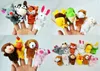 60pcs5lot Finger Puppet Plush Toys Chinese Zodiac Biological Doll For Kid Birthday Gift Animal Cartoon Baby Favorite Finger Doll7891172