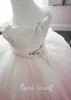 2020 Rainbow Flower Girl Dresses Jewel Neck Lace Flowers Flower Boho First Communion Abito per bambina ALINE Kids Birthday Pa5200857