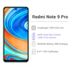 Versión global Xiaomi Redmi Note 9 Pro 128GB 6GB NFC Smartphone Snapdragon 720G Octa Core 64MP Cámara cuádruple 6,67 pulgadas Pantalla 5020mAh