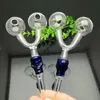 Color sacral slingshot glass burner Wholesale Glass Hookah, Glass Water Pipe Fittings, Smoking ,Free Ship