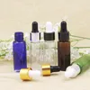 10ml 15ml 20ml Empty PET Dropper Bottle Empty Glass Dropper Dispenser Containers for Essential Oils Perfumes