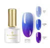 Thermal Shimmer Nail Gel Shimmer Glitter 3 Colors Temperature Color Changing UV Gel Polish Varnish Lacquer Soak Off3595379