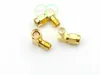 100pcs lot gold SMA male to SMA female right angle in series RF connector