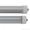 Tubes LED 8 pieds FA8 tube LED T8 à broche unique lumières 8 pieds 2400mm SMD2835 double face ampoule d'éclairage LED boutique lumière en forme de V AC85-265V