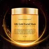 Masque Facial au collagène cristal doré pour femme, masque Facial pelable en or 24K, hydratant et raffermissant, 250g