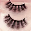 2 Paare 3D Weiche Nerz Haar Falsche Wimpern Handgemachte Wispy Flauschige lange Wimpern Natürliche Augen Makeup Werkzeuge Faux Eye Lashes Mink Wimpernweiterung