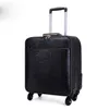 여행 가방 ontravel 가방 carry-onvmencanvas 코팅 된 가죽 롤링 수하물 패션 디자이너 여행