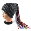 Nouveau hiver reggae sale tricot chapeau hipop crâne casquette Europe états-unis créatif dames perruque gland laine chapeau hommes tête casquette