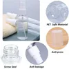 Fine Mist Spray Bottles 60ml 2oz Toma Refillable Travel Sprayer Containers Plastflaska för kosmetisk smink