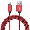 1m 2m 3m Micro USB Type-C V8 Cavo del caricabatterie Cavo di carica rapida Caricatore di sincronizzazione del caricatore del caricabatterie per il telefono cellulare intelligente