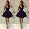 simple black homecoming dresses