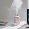 220 ML Ultrasonic Air Humidifier AROME Essential Oil Diffuser för Home Car USB Fog Mist Maker Office Desktop Luftfuktare Kreativa gåvor