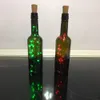 2M 20LED LED Cork Shaped Bottle Stopper Light Glass Wine LED Copper Wire String Lights For Christmas Lights Party Wedding DLH064