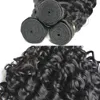 Toppklass obearbetade Braizlian Virgin Human Hair Water Wave Virgin Hair Weft 100g 3st ett mycket gratis