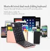 F66 Pliant Mini Bluetooth Clavier Métal Sans Fil Clé Android Téléphone Tablette Smart Office Préféré Pour Ordinateur Portable Mac Bureau Tv