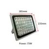 90-240V 365 395 405NM UV LED-harts härdning Ljuslampa för SLA DLP 3D-skrivare Posensitiva tillbehör233E
