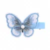 Embroidery threedimensional butterfly hairpin Butterfly Hair Clip Hairpins for Girls Headwear Gradient Hair Pins Accessories D6285477823