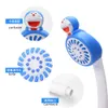 Pommeau de douche de salle de bain en plastique ABS design classique douche de bébé dessin animé Doraemon G1/2 cadeau de pommeau de douche pluie pour enfant