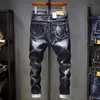 Jeans pour hommes 2021 haute qualité élégant tout extensible amincissant décontracté hommes denim mâle pantalon239k