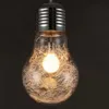 DHL Creative Personality Pendant Lights Iron Glass Big Bulb Vintage Lamp Bar Warehouse 40W E27 Pendant Lampor