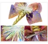 8 Color 6quot Big Unicorn Hair Bow avec clip Barret coloré Barrets Gilded Kids Party Christmas Gift2245668