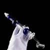 Nieuwste 14mm Kleurrijke Draagbare NC Kit Kleine DAB RIGS met Quartz Nail Dabber Dish Glass Water Bong Pipes voor roken