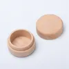 Vintage Round Wooden Jewelry Storage Box Jewel Case Ring Earrings Container Creative Wood Storage Case 279U