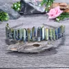 Exquisite Handmade Natural Tiara Crystal Natural Quartz Crystal Crown Angel Aura Headband Mermaid Wedding Accessories C181120017271140