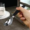 Ice Cream Scoop Big Round Nonstick Spoon Portable Zinc Alloy Non-Stick Anti-feeze Ice Cream Scoop Sked för hem köksredskap