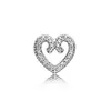 Heart Swirl Stud Earrings Authentic 925 Sterling Silver CZ Diamond Women Earring Original Box for Pandora Hearts Fashion earrings